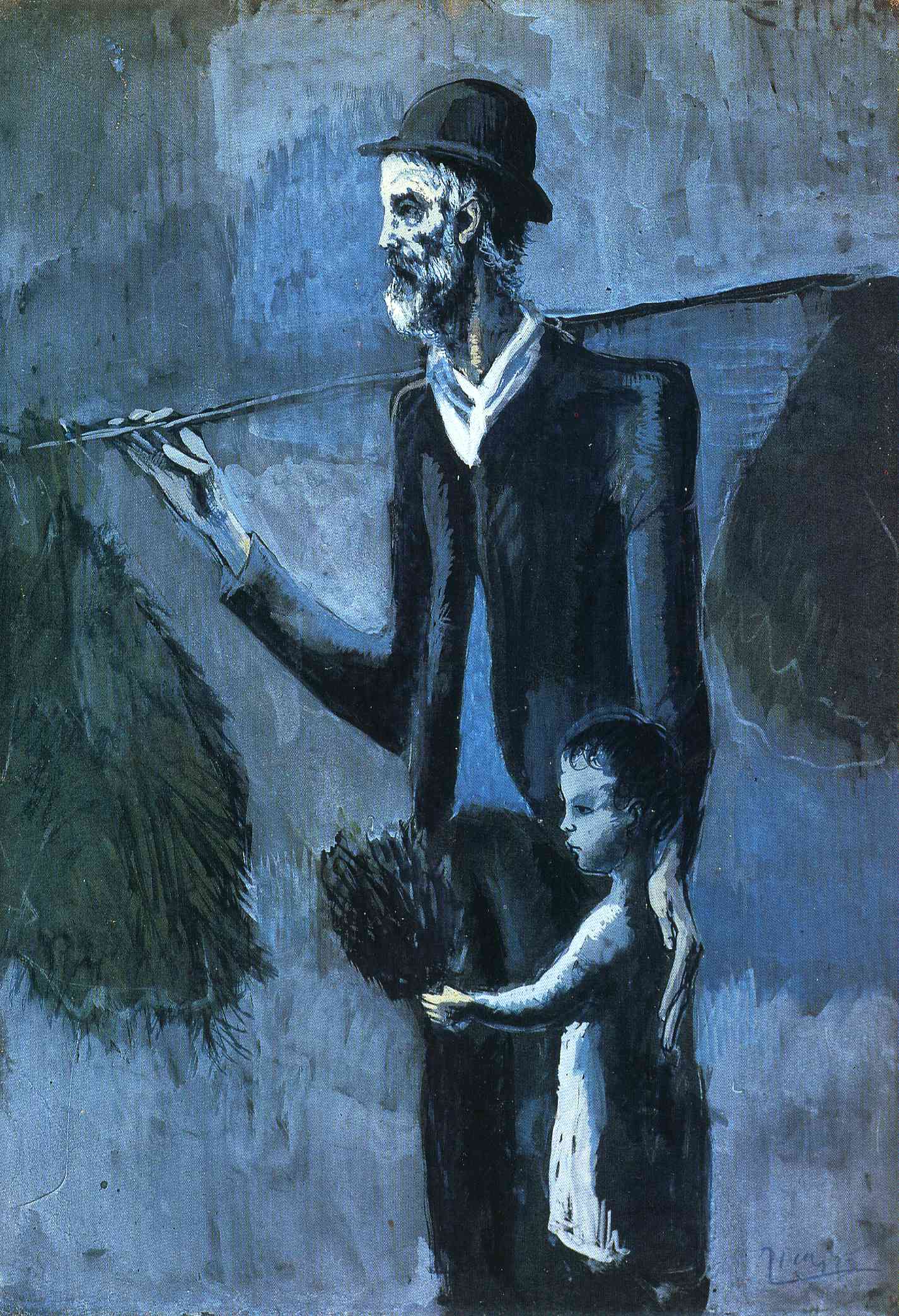 Picasso Seller of gul 1902
